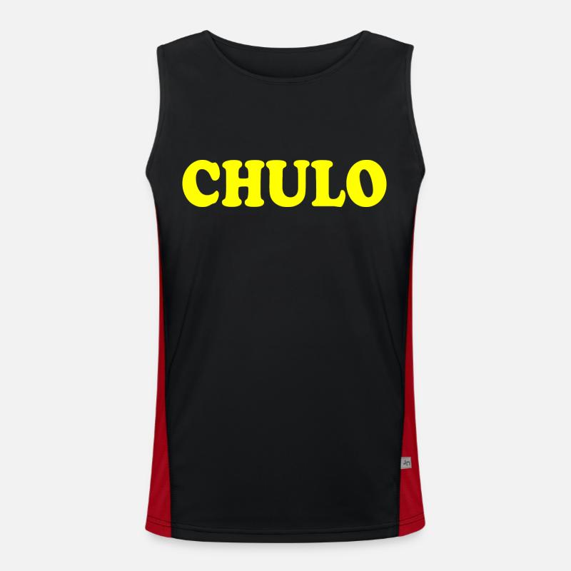 Chulo Men's Functional Contrast Tank Top 