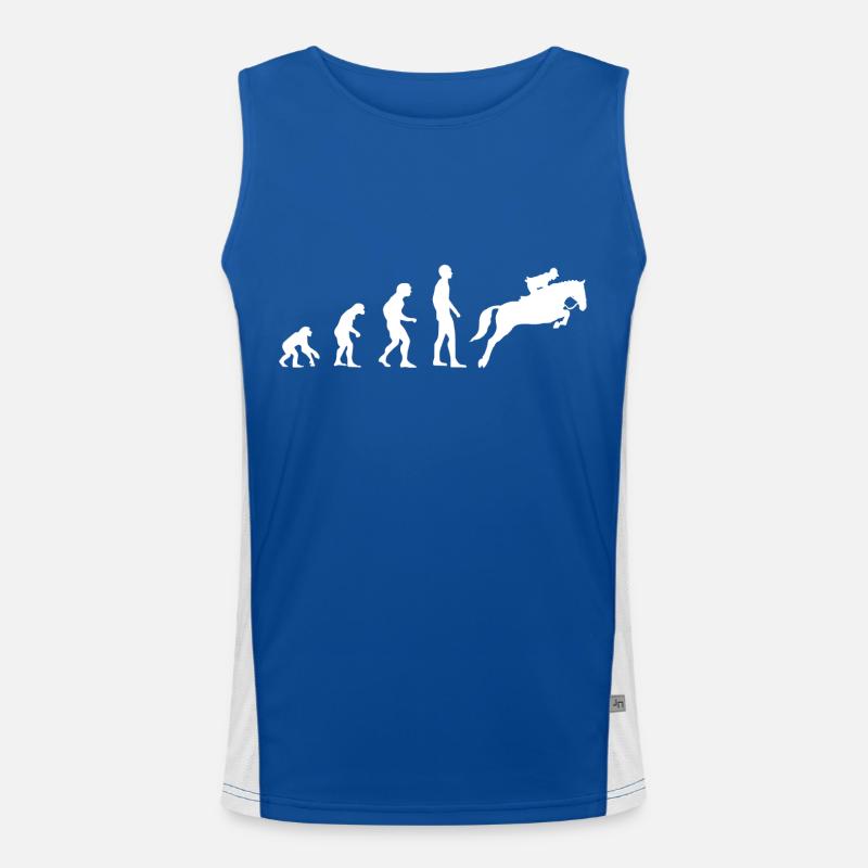 Evolution Saut d'obstacles Débardeur respirant contrasté Homme 