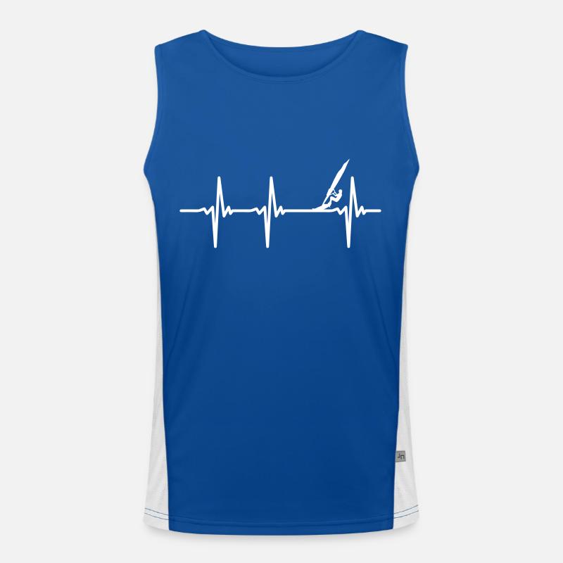Planche à voile Heartbeat Débardeur respirant contrasté Homme 