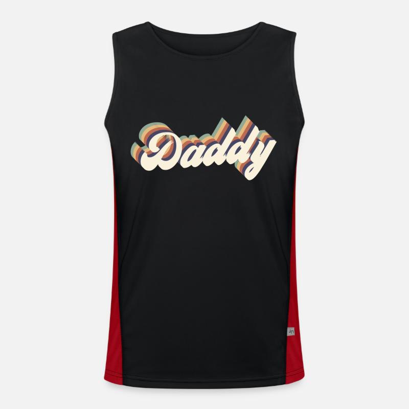 daddy vintage Débardeur respirant contrasté Homme 