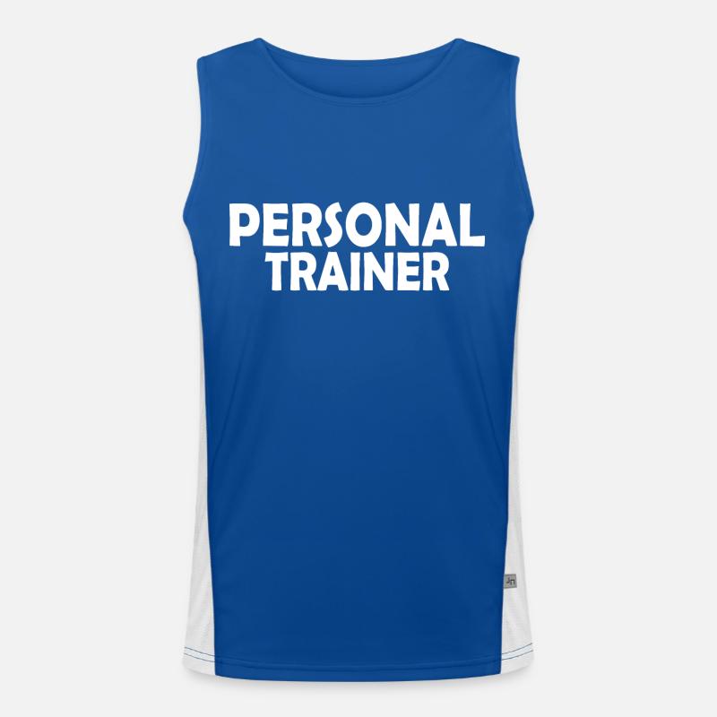 Personal trainer Men's Functional Contrast Tank Top 