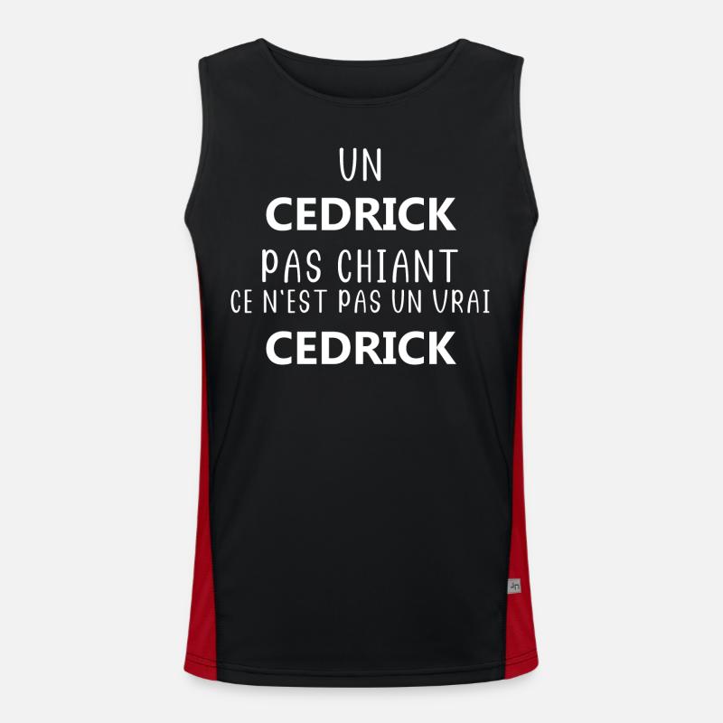 un pas chiant CEDRICK Débardeur respirant contrasté Homme 