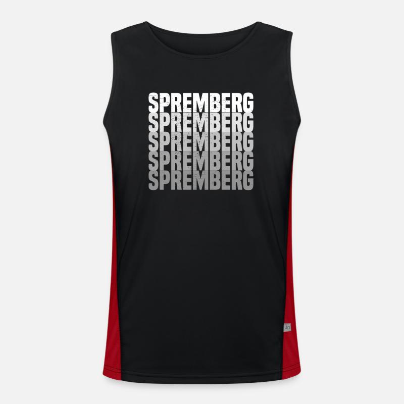 Spremberg Funktionelles Kontrast-Tank Top für Männer 