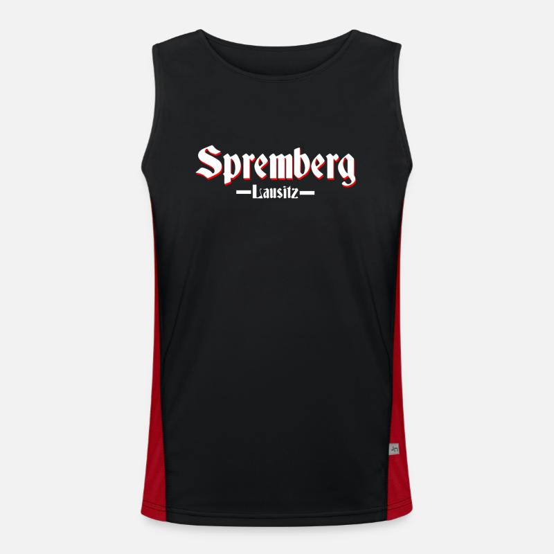Spremberg Funktionelles Kontrast-Tank Top für Männer 