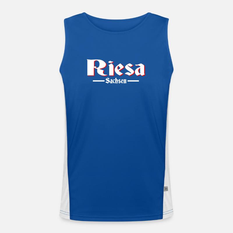 Riesa Funktionelles Kontrast-Tank Top für Männer 