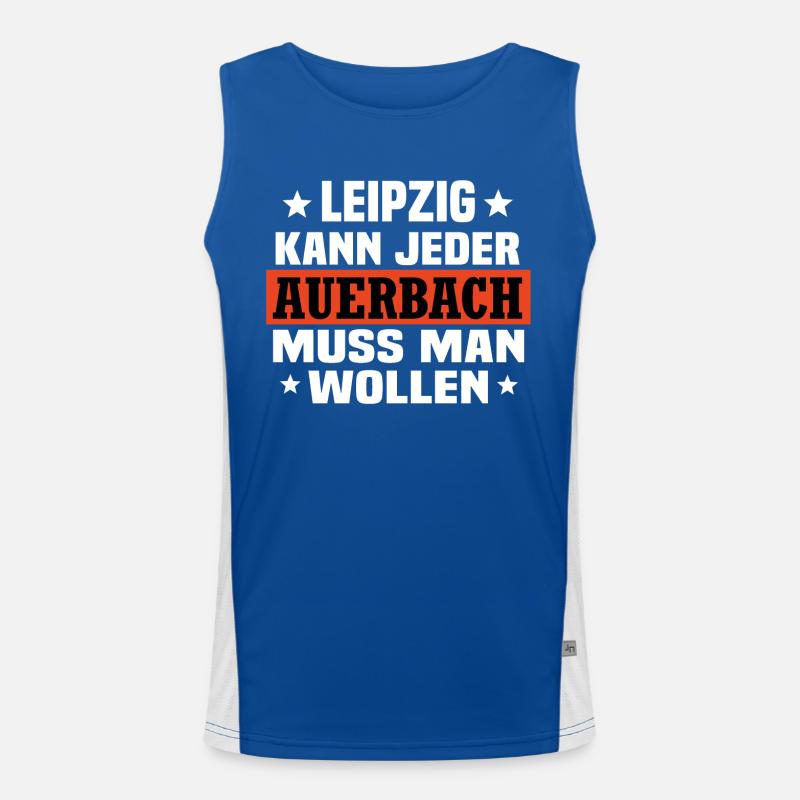 Auerbach Funktionelles Kontrast-Tank Top für Männer 