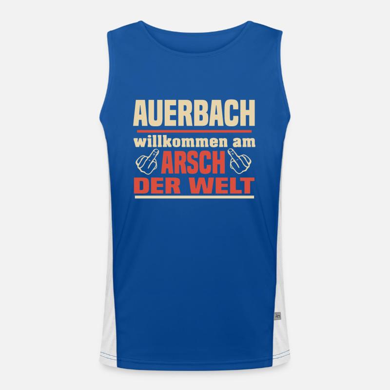Auerbach Funktionelles Kontrast-Tank Top für Männer 