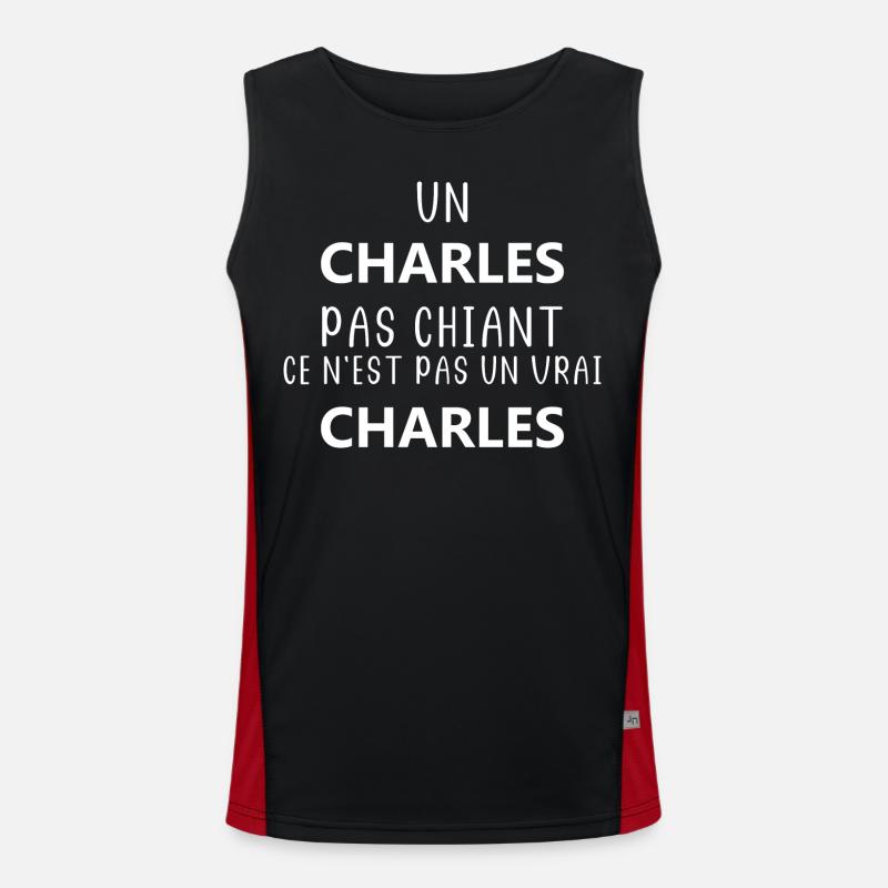 Charles Débardeur respirant contrasté Homme 