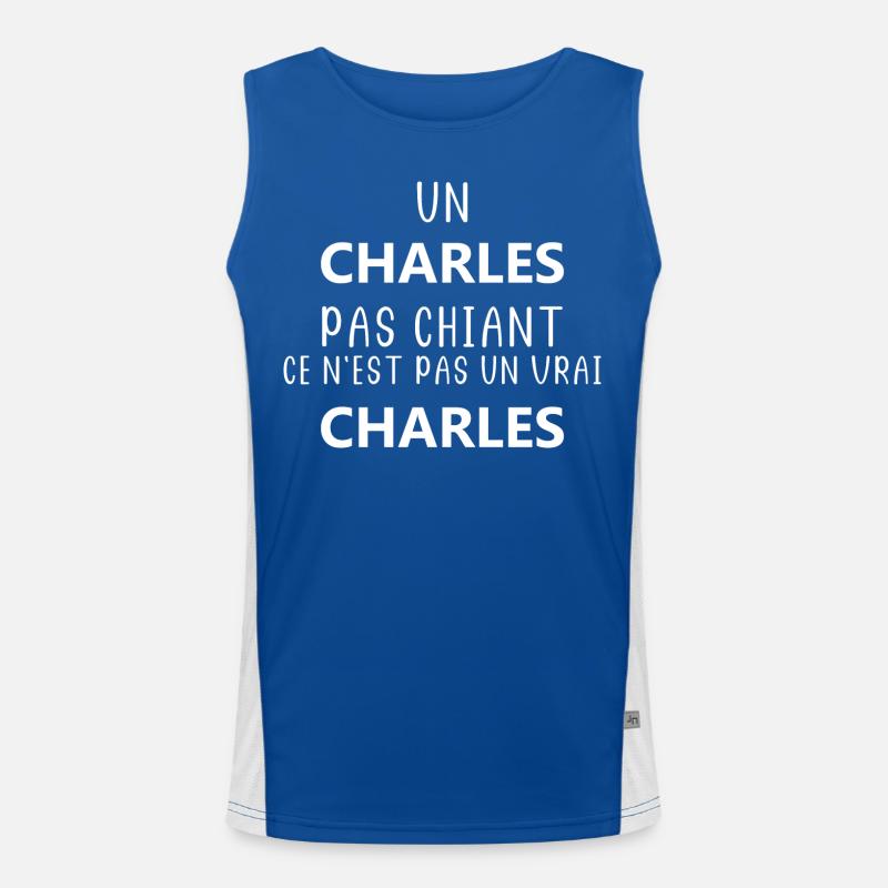 Charles Débardeur respirant contrasté Homme 