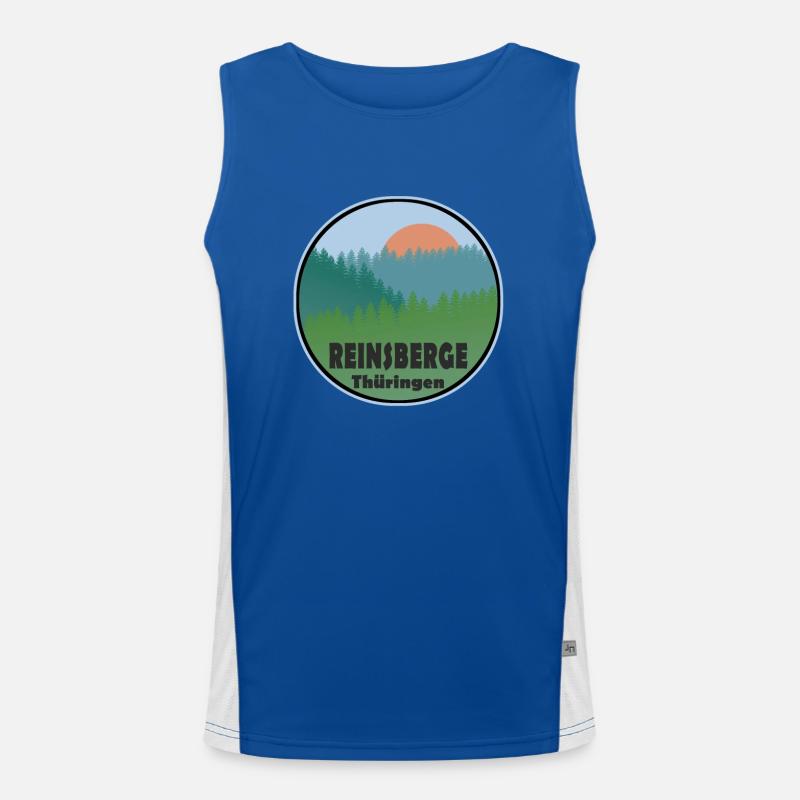 Reinsberge Funktionelles Kontrast-Tank Top für Männer 