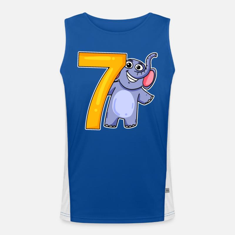 sept - 7 Débardeur respirant contrasté Homme 