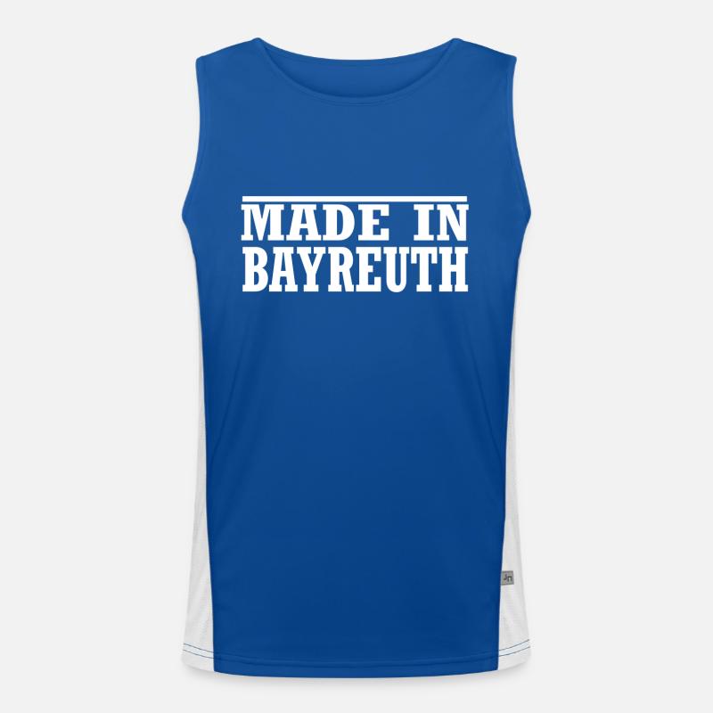 Bayreuth Funktionelles Kontrast-Tank Top für Männer 