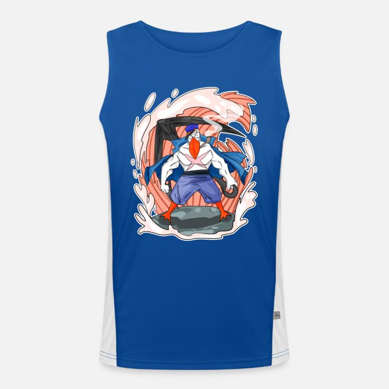 Mouette Débardeur respirant contrasté Homme 