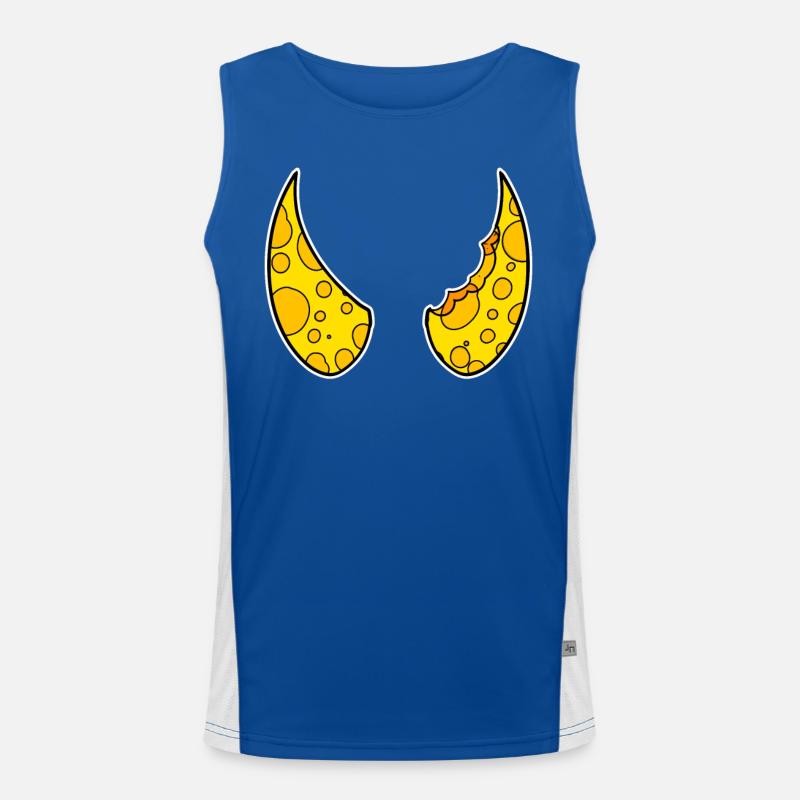 Corne Cornes Cheese Devil Débardeur respirant contrasté Homme 