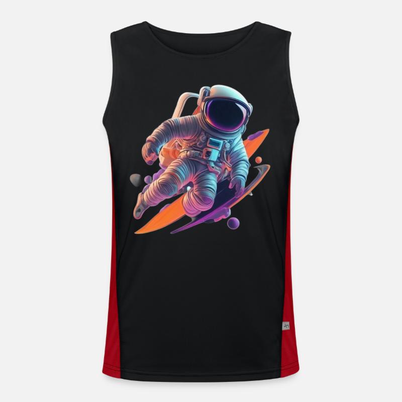 Astronaut Men's Functional Contrast Tank Top 