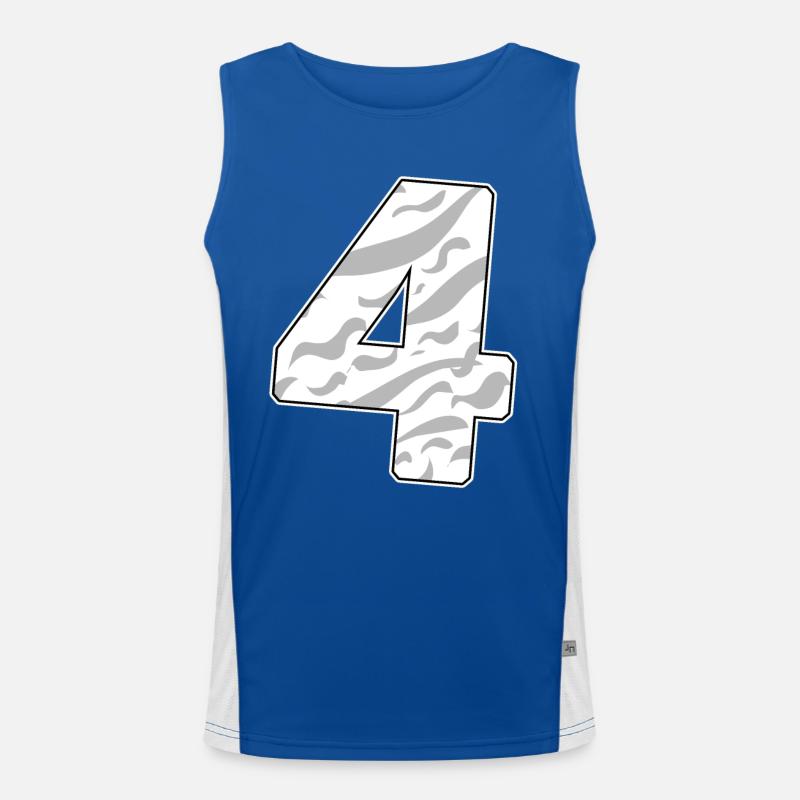 4 - Vier Funktionelles Kontrast-Tank Top für Männer 