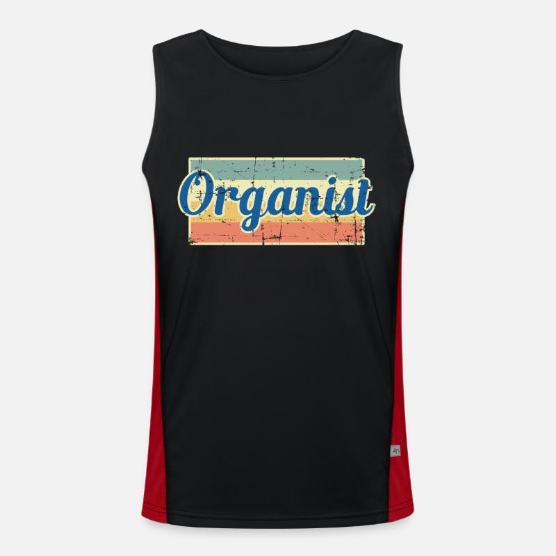 Organiste Débardeur respirant contrasté Homme 