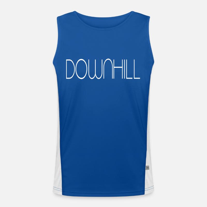 Downhill Funktionelles Kontrast-Tank Top für Männer 