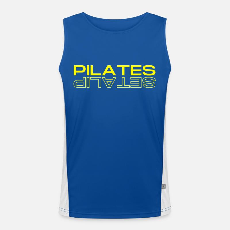 Miroir Pilates Reflet Débardeur respirant contrasté Homme 