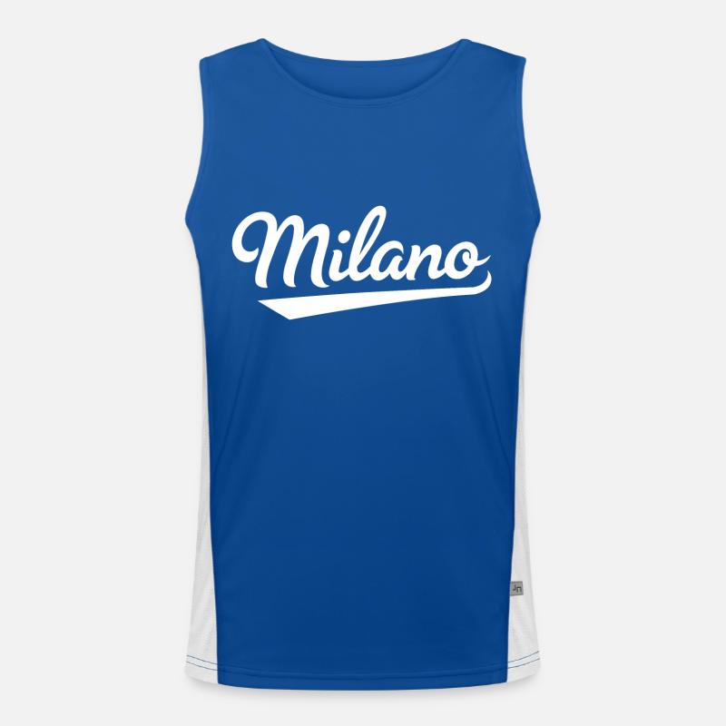Milano Débardeur respirant contrasté Homme 