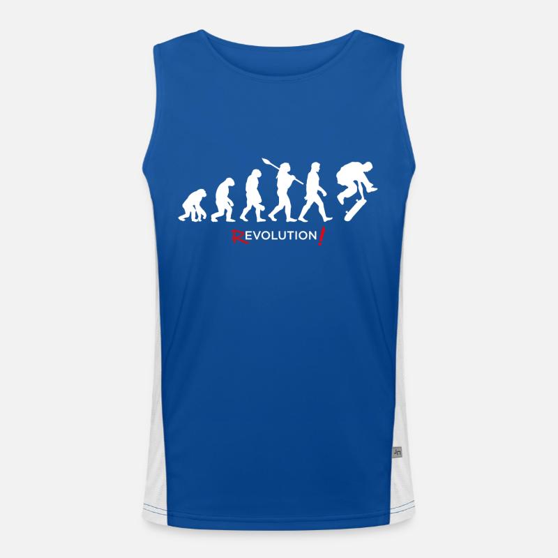 Revolution - Evolution Homme Fun Twist 05 Débardeur respirant contrasté Homme 