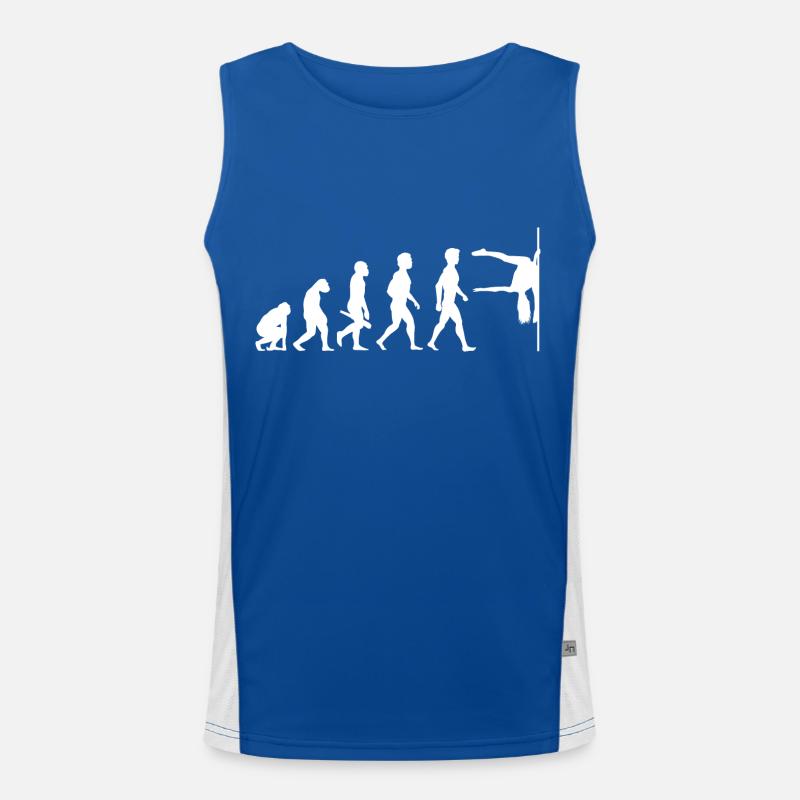 Evolution Poledance Pole Dancing Danse Débardeur respirant contrasté Homme 