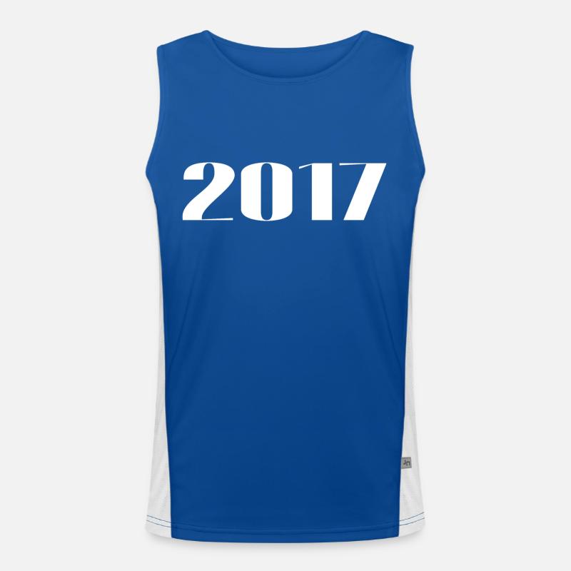 2017 - Cadeau né en 2017 Débardeur respirant contrasté Homme 