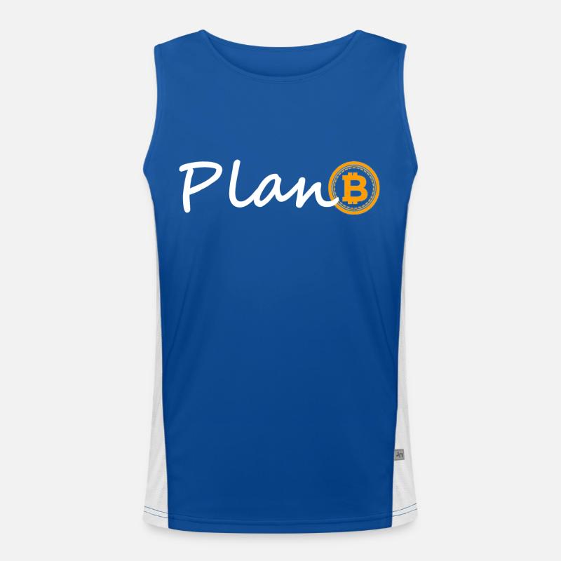 plan B Débardeur respirant contrasté Homme 