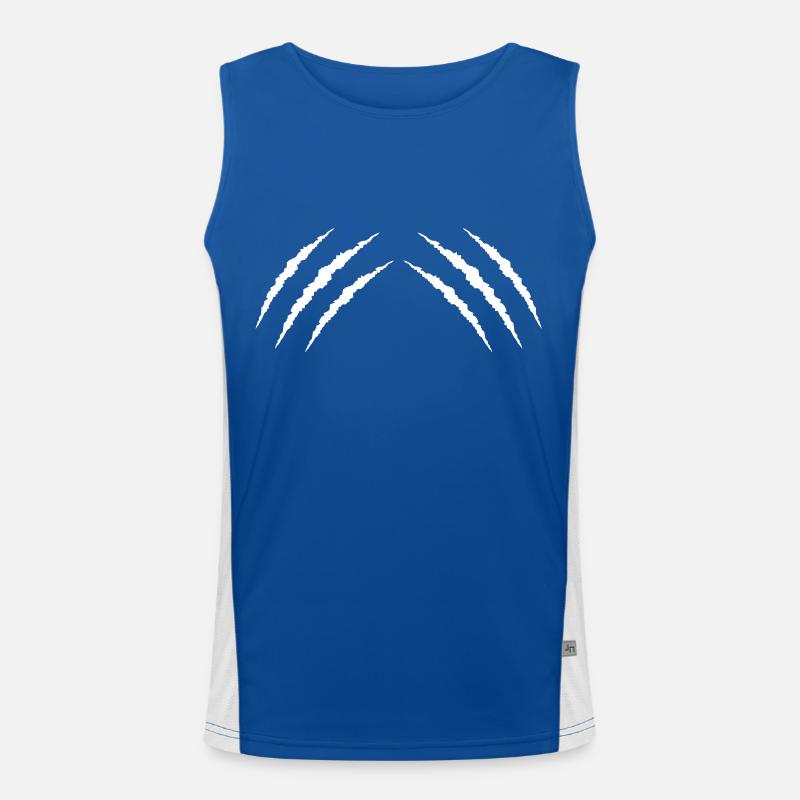 krallen Funktionelles Kontrast-Tank Top für Männer 