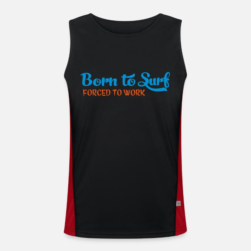 surf Men's Functional Contrast Tank Top 