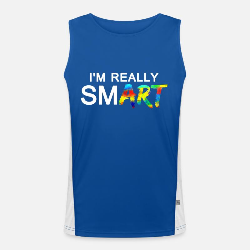 Really SmART 02 Men's Functional Contrast Tank Top 