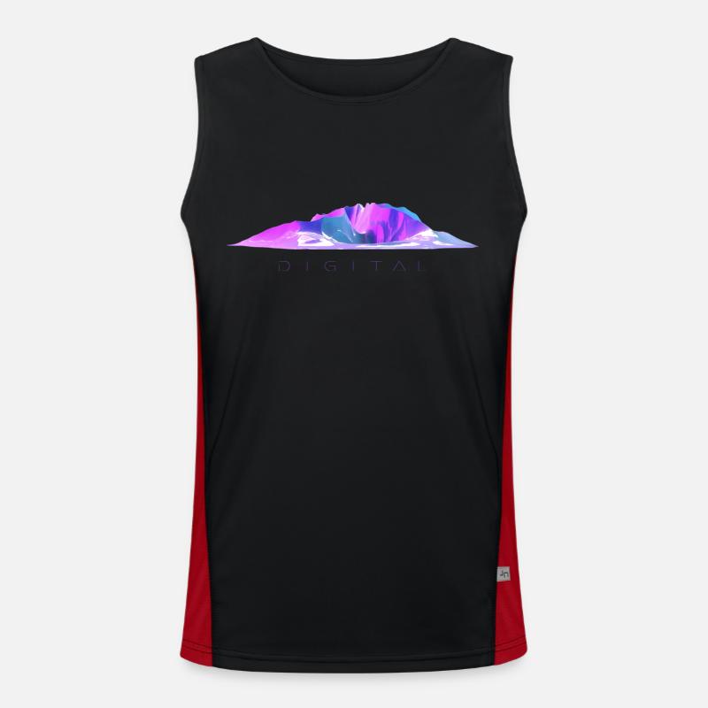 Digital Men's Functional Contrast Tank Top 