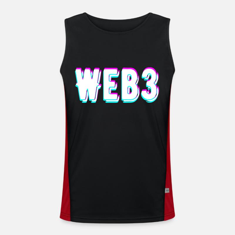 web3 Men's Functional Contrast Tank Top 