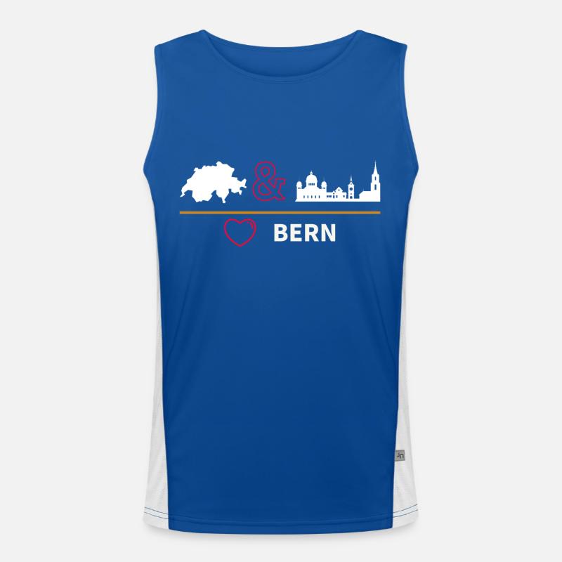 BERN Men's Functional Contrast Tank Top 