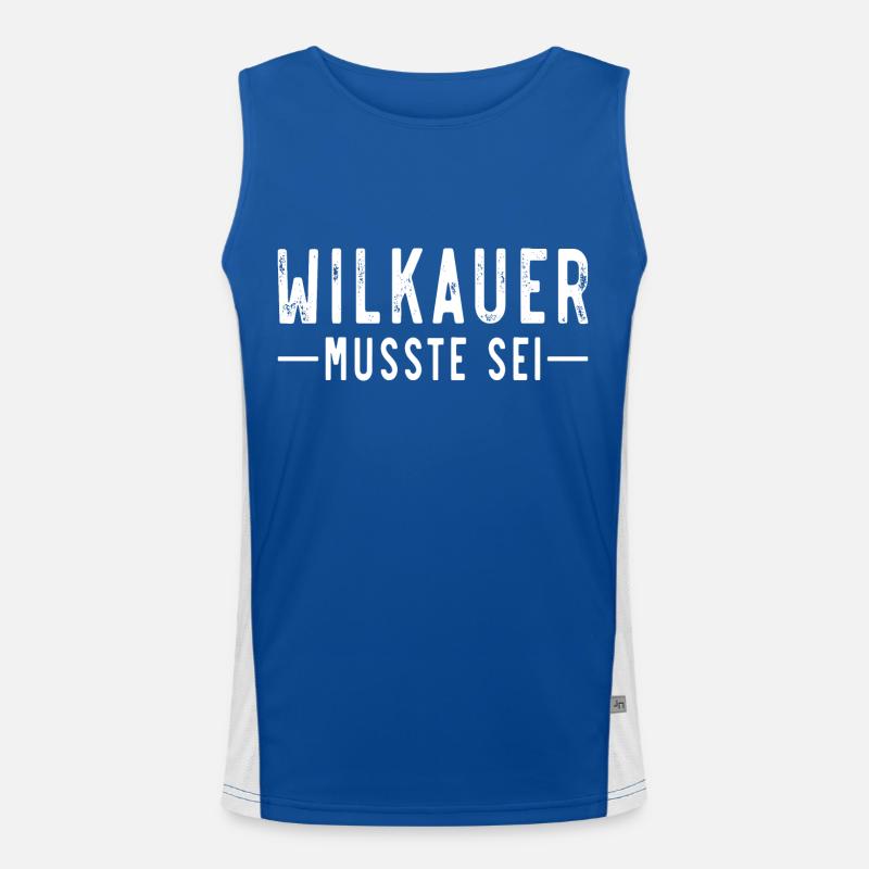 Wilkauer musste sei Funktionelles Kontrast-Tank Top für Männer 