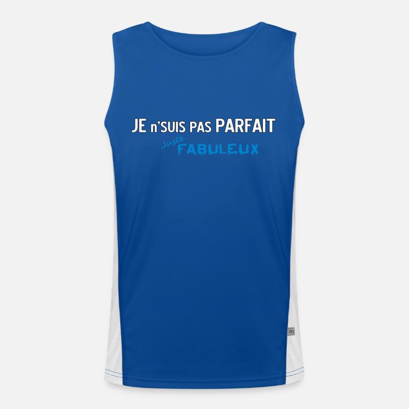 Pas Parfait mais Fabuleux 2 Débardeur respirant contrasté Homme 