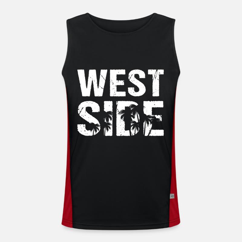 Westside Palms California Men's Functional Contrast Tank Top 