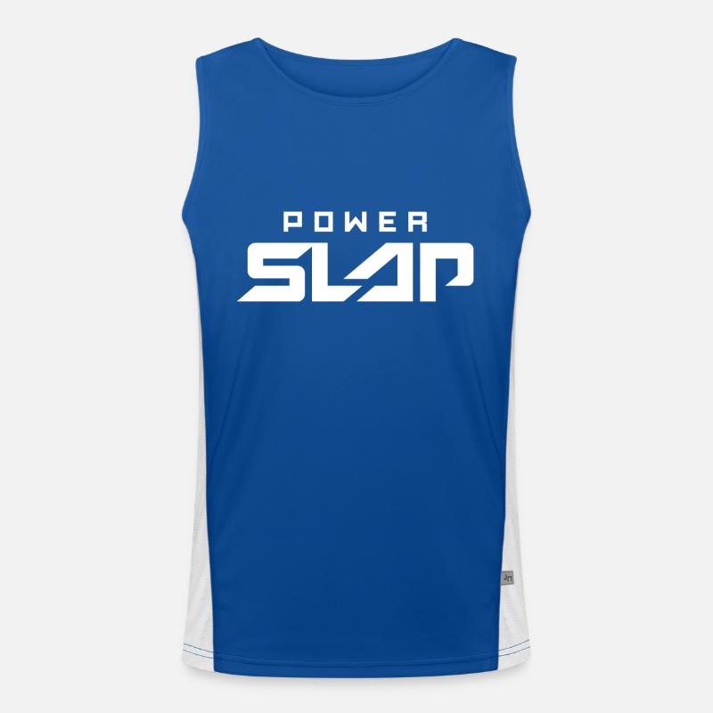 Power slap2 Men's Functional Contrast Tank Top 