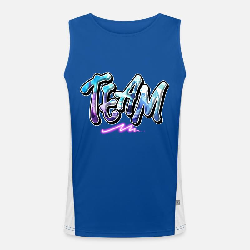 Équipe Débardeur respirant contrasté Homme 