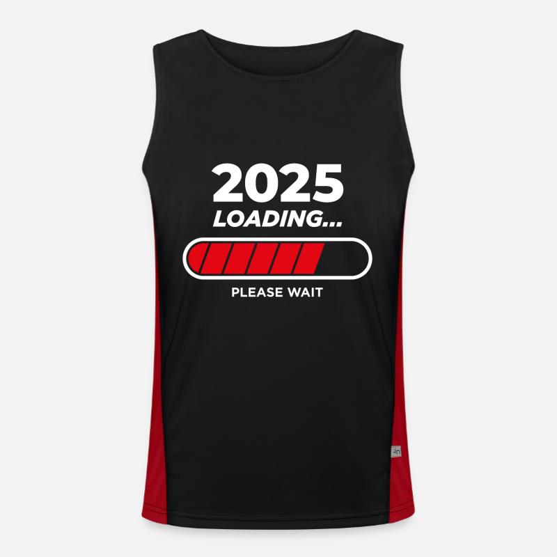 2025 Wird geladen Funktionelles Kontrast-Tank Top für Männer 