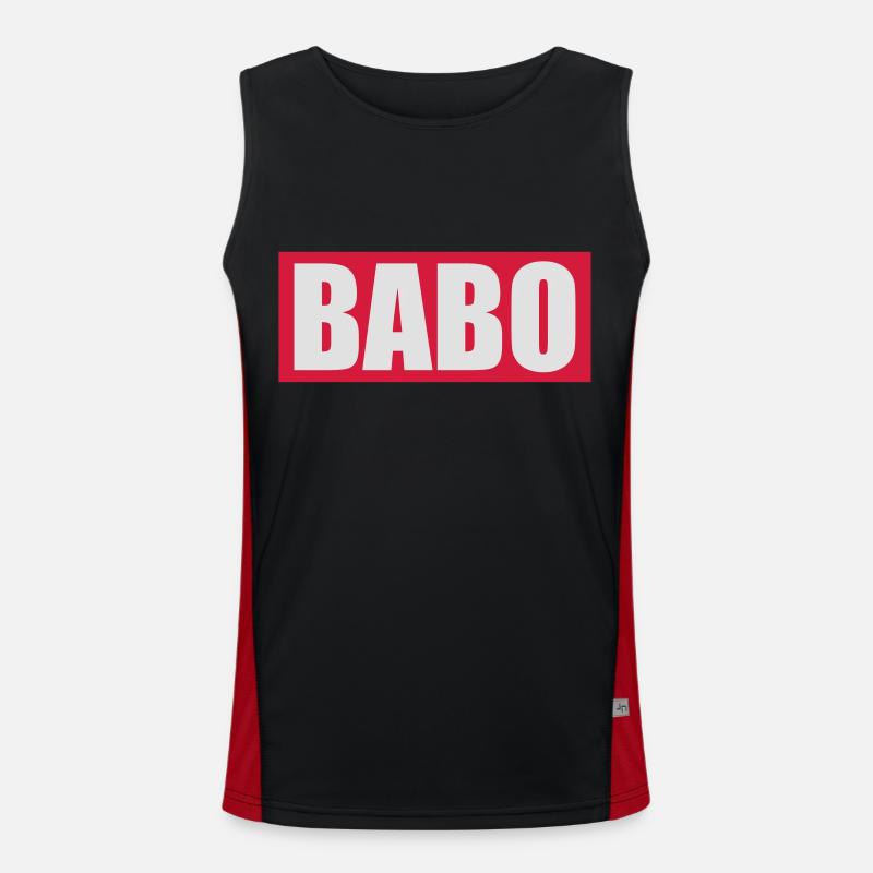 Babo Débardeur respirant contrasté Homme 