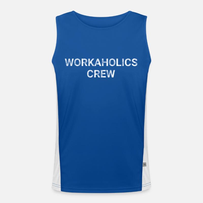 Workaholics Crew Men's Functional Contrast Tank Top 