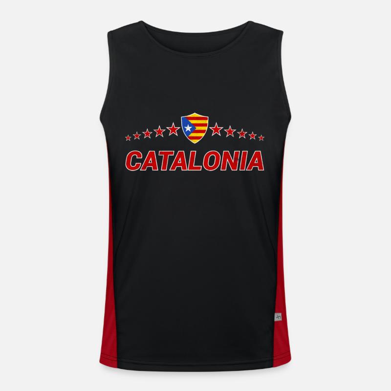 Catalogne Débardeur respirant contrasté Homme 