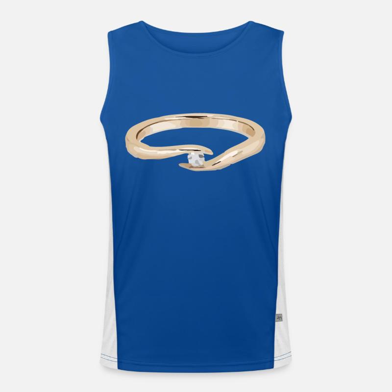 Ring Men's Functional Contrast Tank Top 