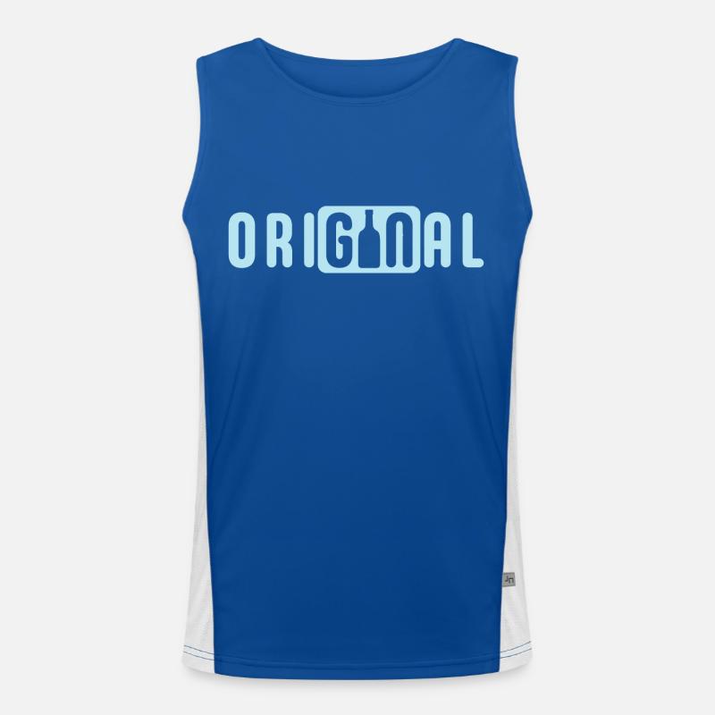 Original Gin Men's Functional Contrast Tank Top 