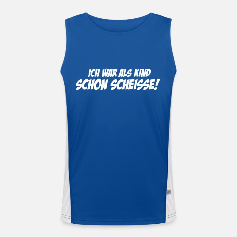 Comme une merde d'enfant Débardeur respirant contrasté Homme 