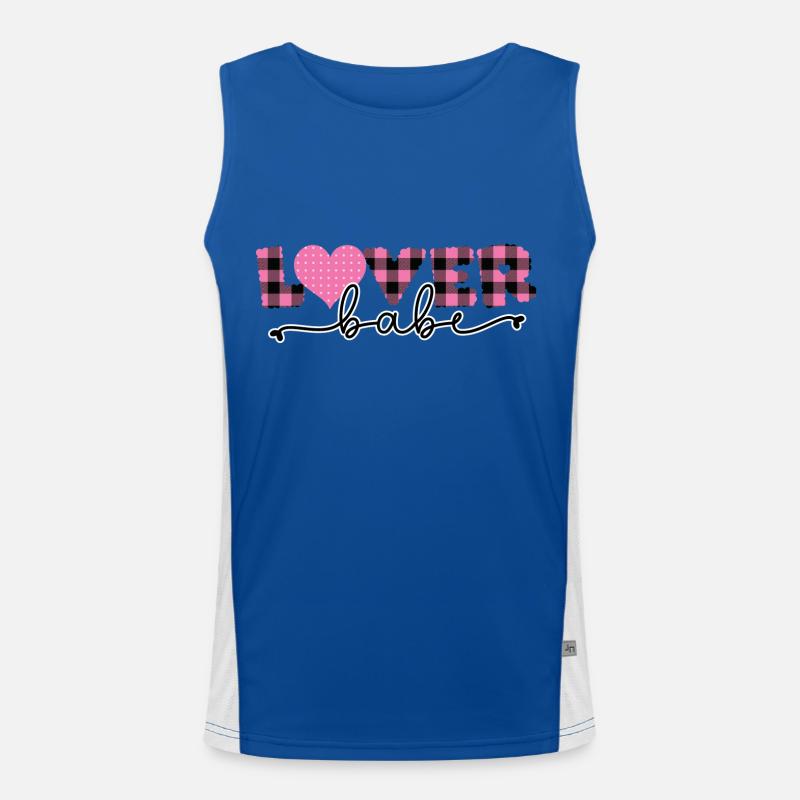 Lover Men's Functional Contrast Tank Top 