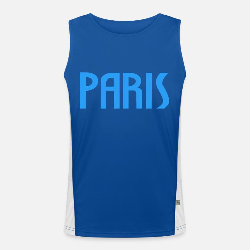 Paris Débardeur respirant contrasté Homme 