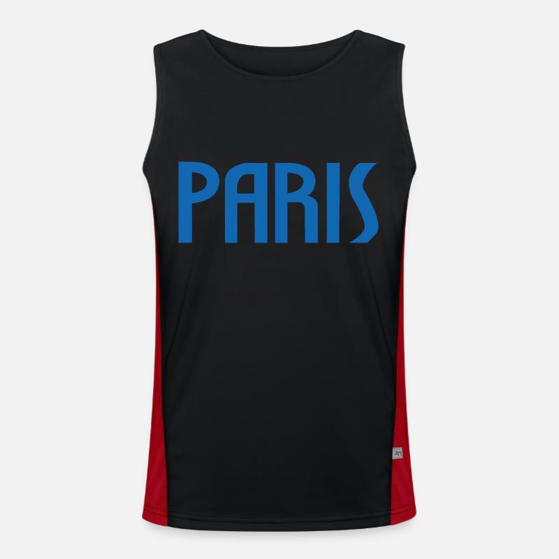 Paris Débardeur respirant contrasté Homme 