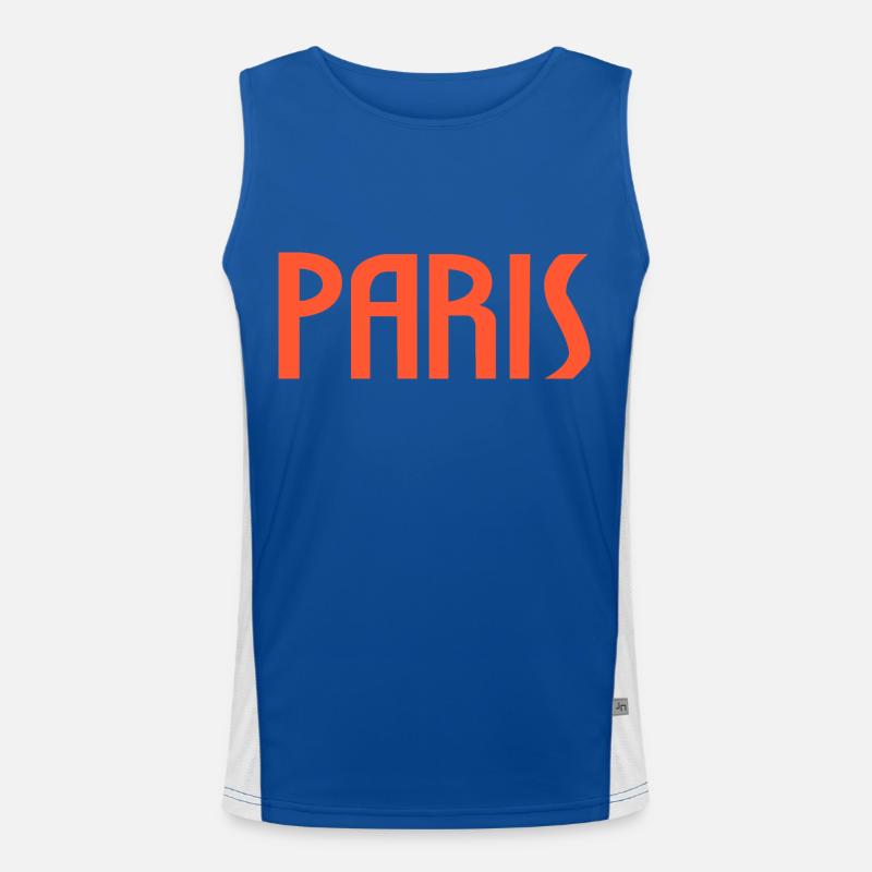 Paris Débardeur respirant contrasté Homme 